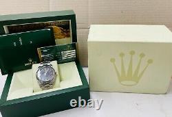 Rolex Oyster Perpetual Steel Automatic'Harley Davidson' Dial Watch 116000 B&P