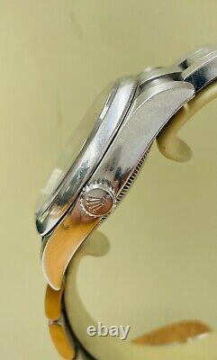 Rolex Oyster Perpetual Steel Automatic'Harley Davidson' Dial Watch 116000 B&P