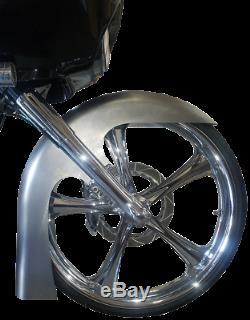 Russ Wernimont 26 Front Steel Wheel Fender for 14-18 Harley Touring Bagger FLHX