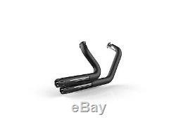 SLIP ON PIPE MUFFLER EXHAUST FIT for Harley 2014 2019 XL883C X48 V72 IRON 883 M2