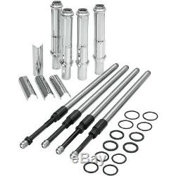 S&S Cycle Quickee Adjustable Pushrods With Covers For Harley Twin Cam 1999-2017