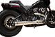 S & S Cycle Superstreet 2 Into 1 Exhaust For 18-21 Harley Davidson M8 Softail