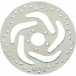 Stainless Steel Drilled Brake Front Rotor for Harley Softail & XL 14-19