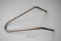 Stainless Steel or White Brass Sissy Bar (S6L)Chopper Motorcycle Harley Davidson