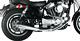 Super Trapp 2-1 Stainless Steel Megaphone Exhaust Harley Davidson Evo Sportster