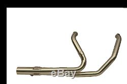 Supertrapp Unfiltered 212 Dual Exhaust Head Header Pipes 17-20 Harley Touring