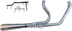 Trask Stainless Steel Assault Series 2 Into 1 Exhaust Harley 99-06 FL TM-5040