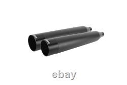 Two Brothers Harley Davidson Touring/Trike 1995-2016 Black Dual Alloy Tip 2 BROS