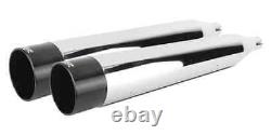 Two Brothers Harley Davidson Touring/Trike 1995-2016 Chrome Dual Alloy Tip 2BROS