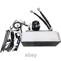 UltraCool DY-1SS Stainless Steel Oil Cooler Kit 99-17 Harley-Davidson FXD FXDWG