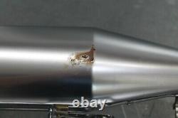 Used Harley Davidson Exhaust System FLFBS FAT BOY 18 Brushed Silver 64900458