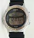 Vtg Casio Watch Cgw-500 Cosmo Phase Comet Harley Japan Collectible Rarity 1980's