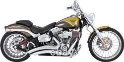 Vance & Hines Chrome Big Radius Exhaust System 2013-2017 Harley Softail Breakout