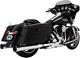 Vance & Hines Chrome Eliminator 400 Slip On Mufflers For 95-16 Harley Touring