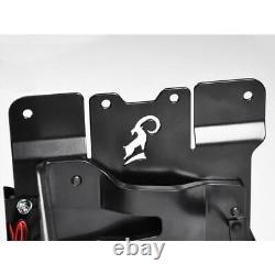 ZIEGER license plate carrier compatible with Harley Davidson Softail Black Line 08